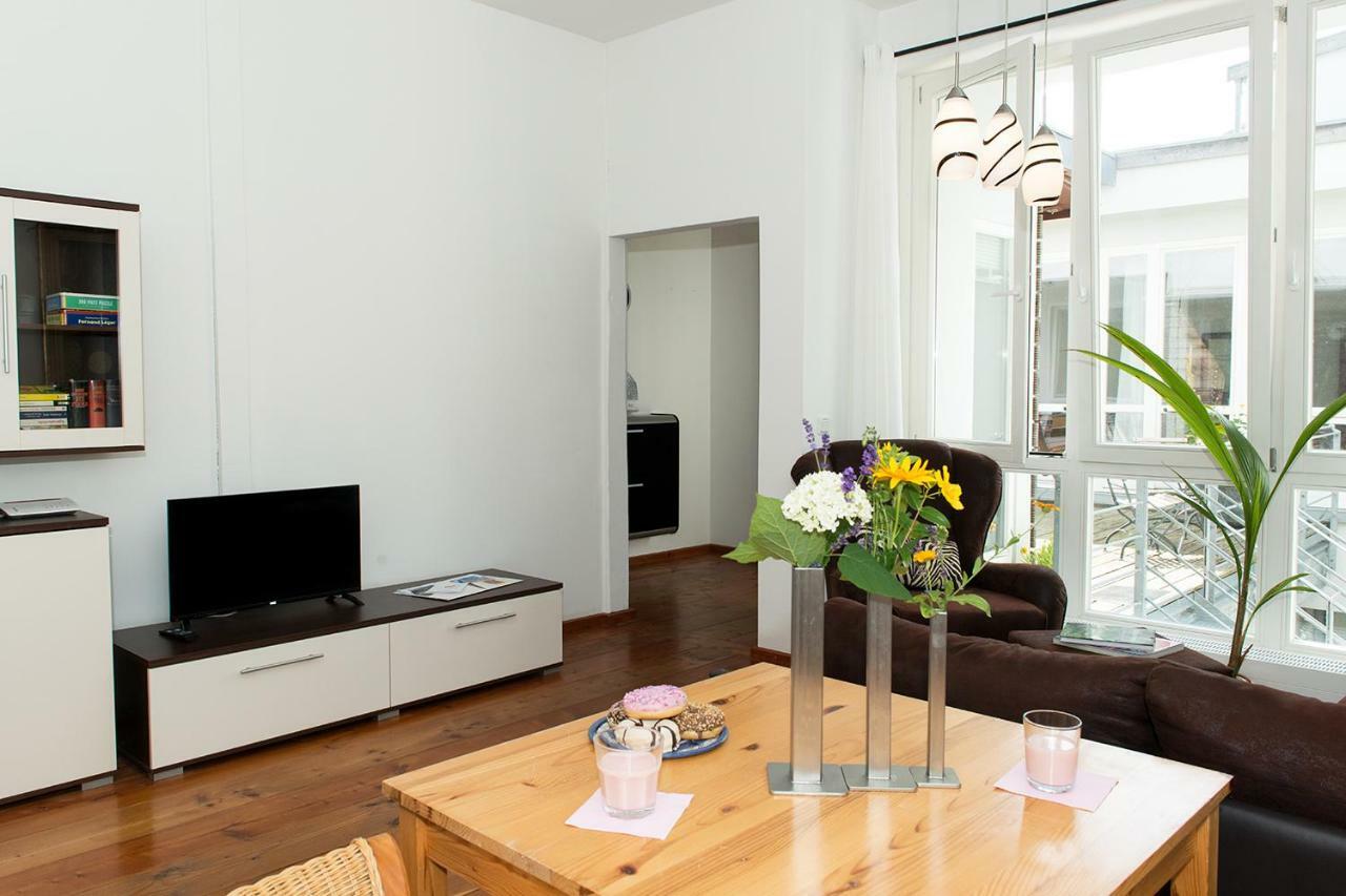 Das Alte Kino In Barth - Die Ferienwohnung Bagian luar foto